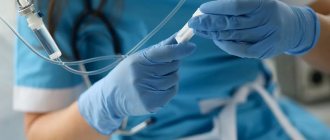 Detoxification in hospital