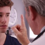 Guy at a doctor&#39;s appointment