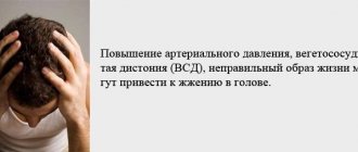 Печет затылок головы: причины и способы лечения