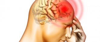 Development of encephalopathy