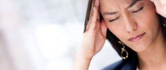 Severe pain in the head