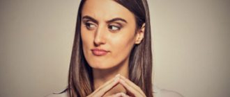 Woman with an envious look